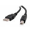 C2G 1m USB Cable - USB A to USB B Cable - M/M