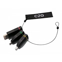 C2G Universal Adapter Ring with Color Coded Connectors