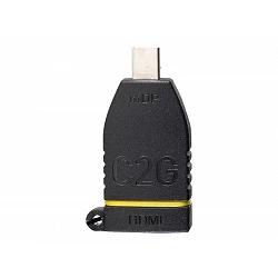 C2G 4K HDMI Retractable Universal Adapter Mount with Color Coded Connectors