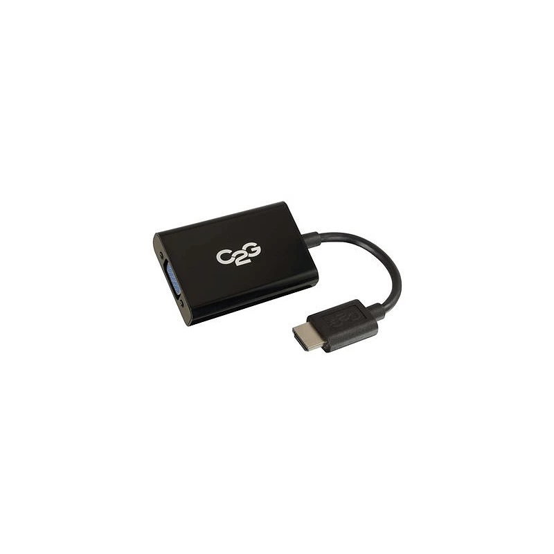 C2G HDMI to VGA + Audio Adapter - HDMI to VGA + Audio Converter