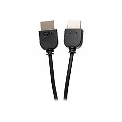 C2G 1ft 4K HDMI Cable - Ultra Flexible Cable with Low Profile Connectors