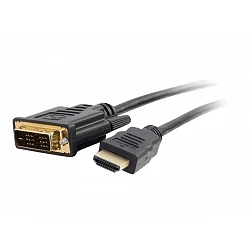 C2G 0.5m (1.6ft) HDMI to DVI Cable - HDMI to DVI-D Adapter Cable