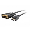 C2G 0.5m (1.6ft) HDMI to DVI Cable - HDMI to DVI-D Adapter Cable