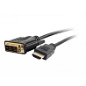 C2G 2m (6ft) HDMI to DVI Cable - HDMI to DVI-D Adapter Cable