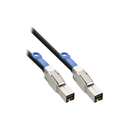 Dell - Cable externo SAS - SAS 12Gbit/s - 4 MultiLane Mini apantallados de 36 patillas a 4 MultiLane Mini apantallados d