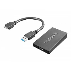 Lenovo - Adaptador de vídeo externo - USB 3.0