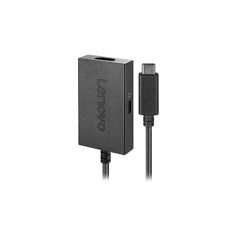 Lenovo USB C to HDMI Plus Power Adapter - Adaptador de vídeo externo