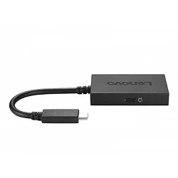 Lenovo USB C to HDMI Plus Power Adapter - Adaptador de vídeo externo