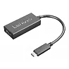 Lenovo - Adaptador de vídeo - 24 pin USB-C macho a HDMI hembra