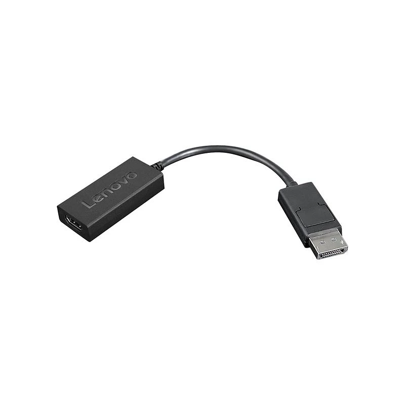 Lenovo - Adaptador de vídeo - DisplayPort macho a HDMI hembra