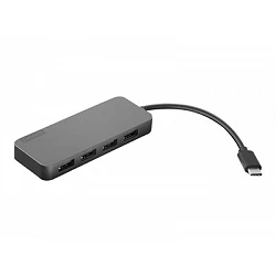 Lenovo USB-C to 4 Port USB-A Hub - Hub - 4 x SuperSpeed USB 3.0 + 1 x USB-C