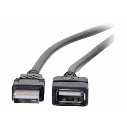 C2G 3.3ft USB Extension Cable - USB A to USB A Extension Cable