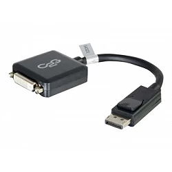 C2G 8in DisplayPort to DVI-D (Single-Link) Adapter Converter