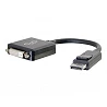 C2G 8in DisplayPort to DVI-D (Single-Link) Adapter Converter