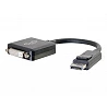 C2G 8in DisplayPort to DVI-D (Single-Link) Adapter Converter