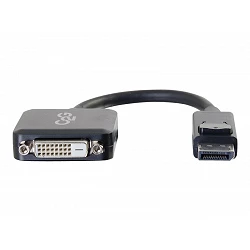 C2G 8in DisplayPort to DVI-D (Single-Link) Adapter Converter