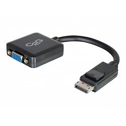 C2G 8in DisplayPort to VGA Adapter Converter