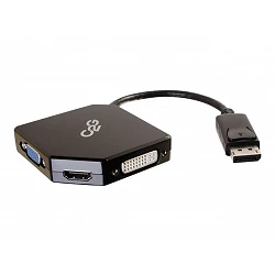 C2G DisplayPort to HDMI, VGA, DVI Adapter Converter