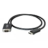 C2G 15ft DisplayPort to VGA Adapter Cable