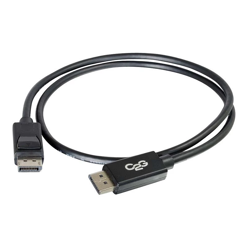 C2G 25ft 8K DisplayPort Cable with Latches