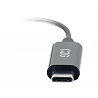 C2G USB C to Aux (3.5mm) Adapter - USB C Audio Adapter