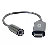 C2G USB C to Aux (3.5mm) Adapter - USB C Audio Adapter