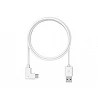 Compulocks 6ft 2.0 USB-A to 90-Degree USB-C Charging Cable Right Angle