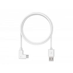 Compulocks 6ft 2.0 USB-A to 90-Degree USB-C Charging Cable Right Angle