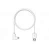 Compulocks 6ft 2.0 USB-A to 90-Degree USB-C Charging Cable Right Angle