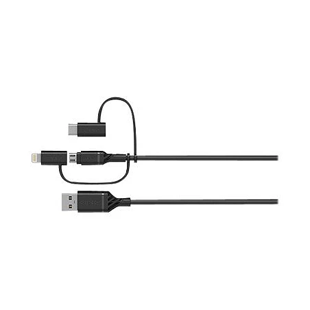 OtterBox Standard - Cable USB - USB (M) a Micro-USB tipo B, Lightning, 24 pin USB-C (M)