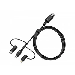 OtterBox Standard - Cable USB - USB (M) a Micro-USB tipo B, Lightning, 24 pin USB-C (M)