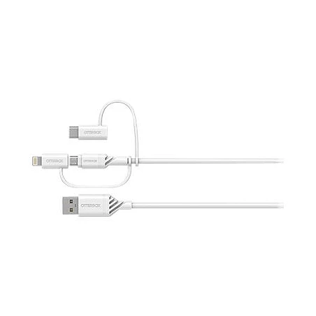 OtterBox Standard - Cable USB - USB (M) a Micro-USB tipo B, Lightning, 24 pin USB-C (M)