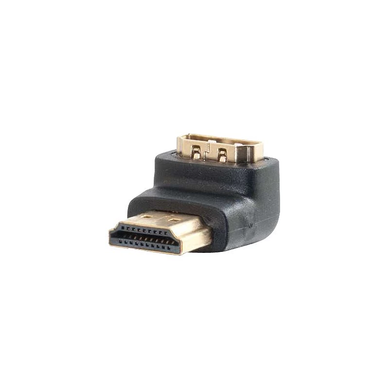 C2G 90° Down Adapter - Adaptador HDMI - HDMI macho a HDMI hembra