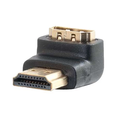 C2G 90° Down Adapter - Adaptador HDMI - HDMI macho a HDMI hembra