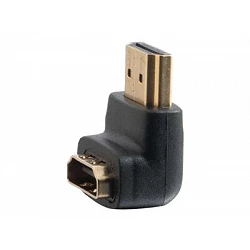 C2G 90° Down Adapter - Adaptador HDMI - HDMI macho a HDMI hembra