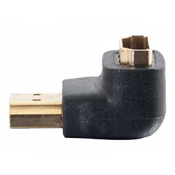 C2G 90° Down Adapter - Adaptador HDMI - HDMI macho a HDMI hembra