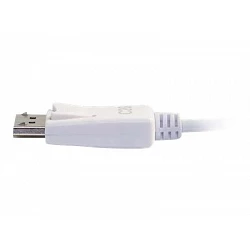 C2G 0.9m (3ft) USB C to DisplayPort Adapter Cable White