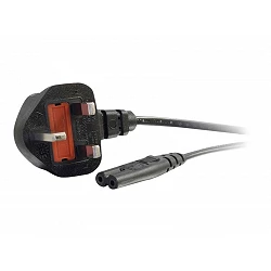 C2G Non-Polarised Power Cord - Cable de alimentación