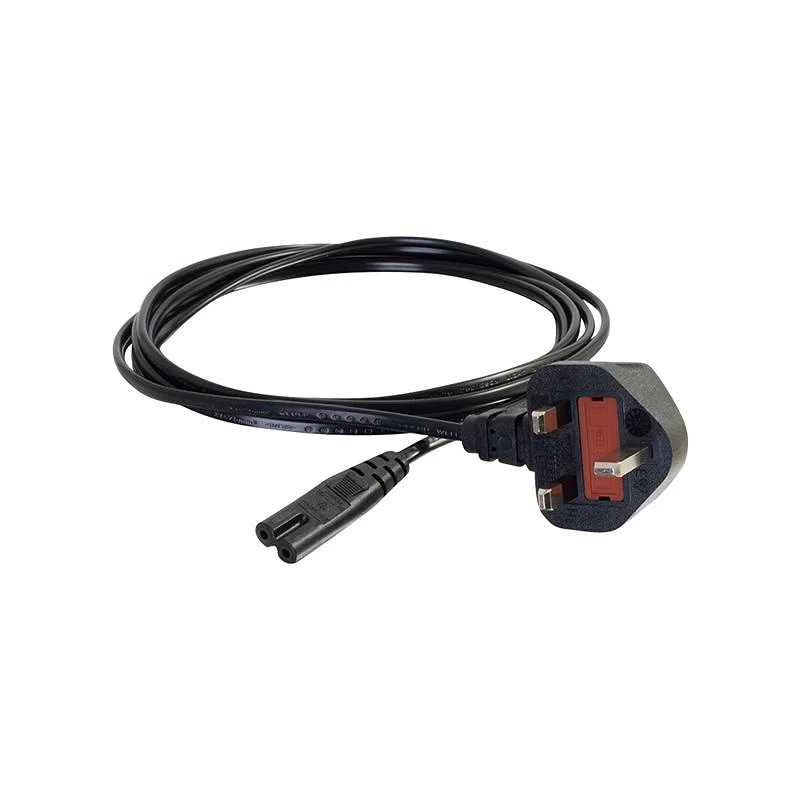 C2G Non-Polarised Power Cord - Cable de alimentación