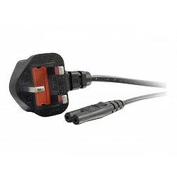 C2G Non-Polarised Power Cord - Cable de alimentación