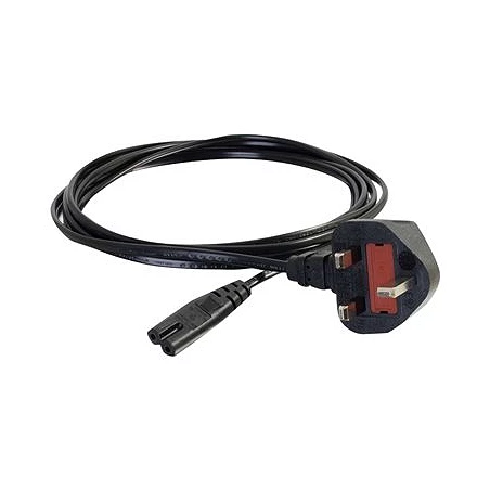 C2G Non-Polarised Power Cord - Cable de alimentación