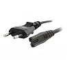 C2G Non-Polarised Power Cord - Cable de alimentación