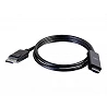 C2G 1.8m DisplayPort Male to HD Male Active Adapter Cable