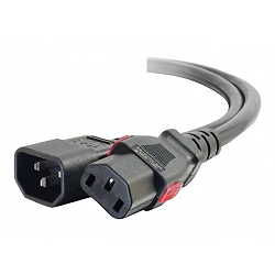 C2G - Cable de alimentación - IEC 60320 C14 a IEC 60320 C13