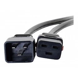 C2G - Cable de alimentación - IEC 60320 C19 a IEC 60320 C20