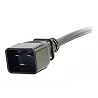 C2G - Cable de alimentación - IEC 60320 C19 a IEC 60320 C20