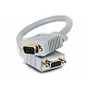 C2G Premium - Cable alargador VGA - HD-15 (VGA) (M) a HD-15 (VGA) (H)