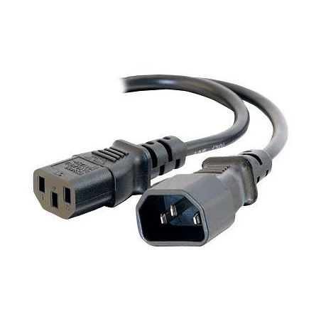 C2G - Cable alargador de alimentación - IEC 60320 C13 a IEC 60320 C14