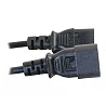 C2G - Cable alargador de alimentación - IEC 60320 C13 a IEC 60320 C14