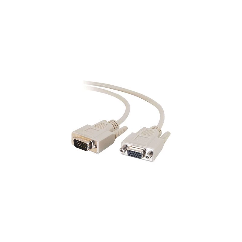 C2G Economy - Cable alargador VGA - HD-15 (VGA) (M) a HD-15 (VGA) (H)